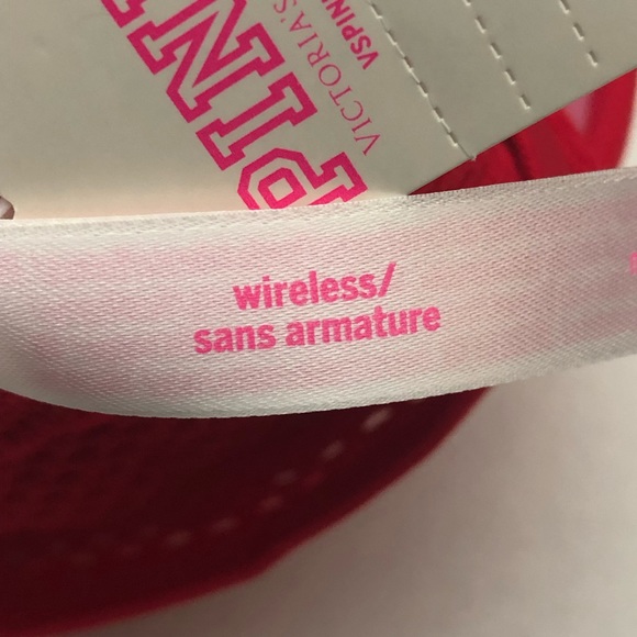 PINK VS Lightly Lined Wireless Sports Bra Size Med - Picture 4 of 6